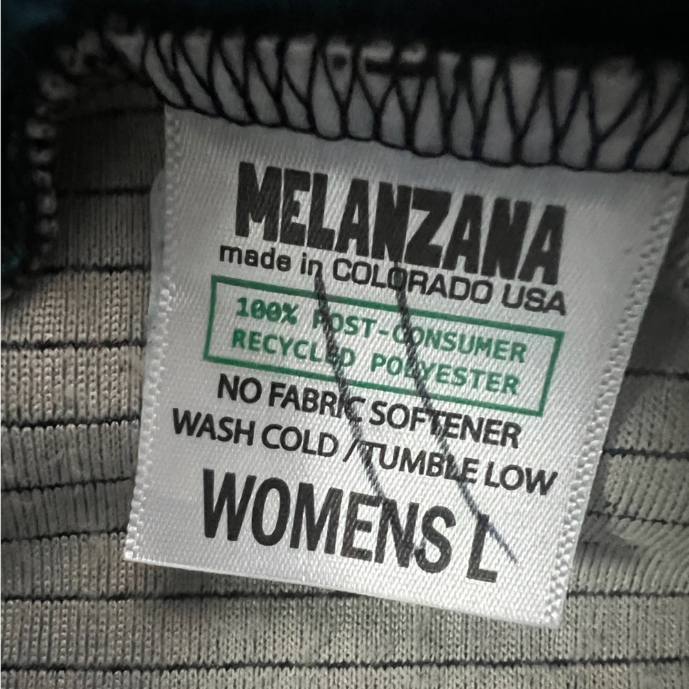 Brand New Melanzana Women’s Micro Grid Hoodie - Picture 7 of 9